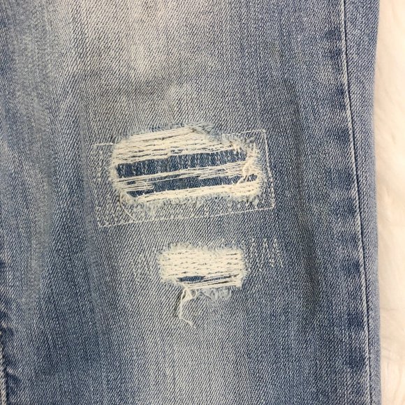 LEVI'S New Boyfriend Light Wash Jeans in Rolling Blues 27 - Picture 7 of 16
